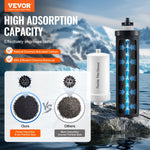 VEVOR Ūdens Attīrīšanas Filtru Nomaiņa Smaguma Filtrācijas Sistēmai, 4 Gab.