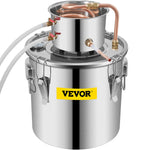 30L stainless steel distillation kit for distillation of alcohol, essential oils, with water pump