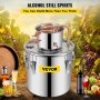 30L stainless steel distillation kit for distillation of alcohol, essential oils, with water pump
