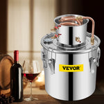 30L stainless steel distillation kit for distillation of alcohol, essential oils, with water pump