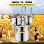 30L stainless steel still, for home use, double boiler