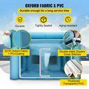 Uzpūšamā krāsošanas kabīne automašīnām 9 × 6 × 4 m ar filtru un 2 ventilatoriem