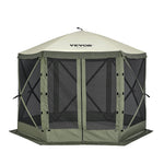 VEVOR 3.05 x 3.05 x 2.29 m nojume – 6-stūru Pop-Up, saules aizsardzība un ūdensnecaurlaidīga, aizsargkrāsas