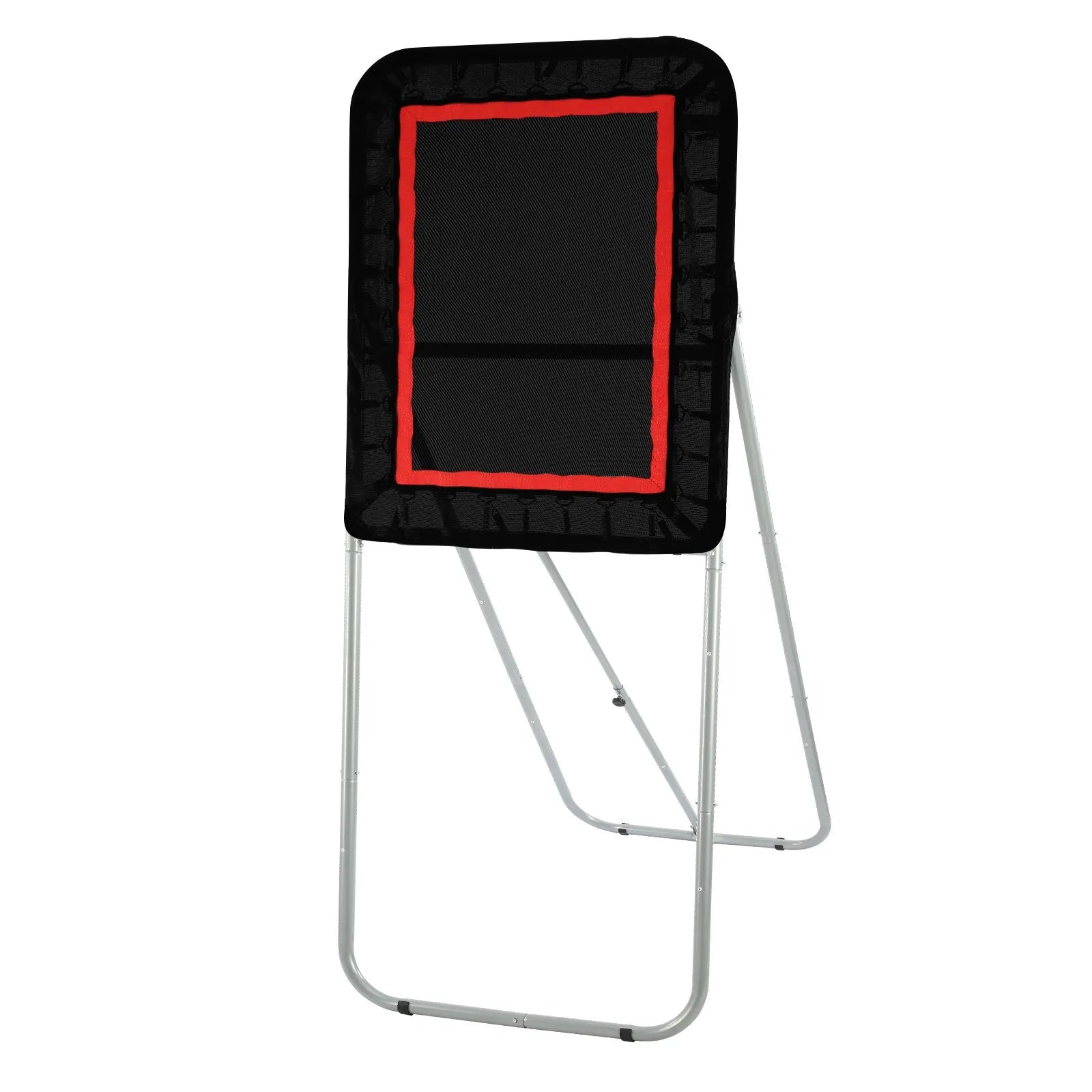 VEVOR Salokāms lakrosa atsitiena tīkls pagalmam, 914,4 × 1219,2 mm volejbola atsitiena tīkls, Pitchback beisbola un softbola atgriešanas treniņu siets, regulējama leņķa metienu treniņu siena, melns