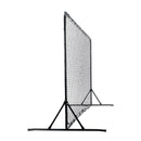 VEVOR Futbola Atsitiena Tīkls 366x183 cm – Izturīgs Dzelzs Treniņu Tīkls ar Pārnēsājamu Somu, Piemērots Futbola un Volejbola Treniņiem, Solo Praksei un Piespēļu Attīstīšanai Pagalmā