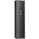 VEVOR ieroču seifs 7–8 šautenēm, šauteņu seifs ar digitālo tastatūras slēdzeni, ieroču uzglabāšanas skapis ar iebūvētu glabāšanas nodalījumu un noņemamu plauktu garo ieroču un pistoles uzglabāšanai mājās