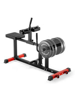 VEVOR sēdošais ikru trenažieris līdz 200 kg, ikru pacelšanas trenažieris mājas sporta zālei, kāju treniņu iekārta apakšējai ķermeņa daļai, piemērots 50 mm svaru diskiem
