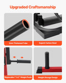 VEVOR kāju iztaisnošanas un saliekšanas trenažieris līdz 250 kg, sēdošais augšstilbu treniņu aprīkojums ar regulējamu konstrukciju, izturīgs mājas sporta zāles treniņu sols