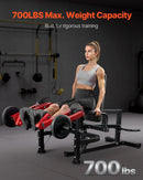 VEVOR kāju iztaisnošanas un saliekšanas trenažieris līdz 318 kg, sēdošais augšstilbu treniņu aprīkojums ar regulējamu konstrukciju, izturīgs mājas sporta zāles treniņu sols