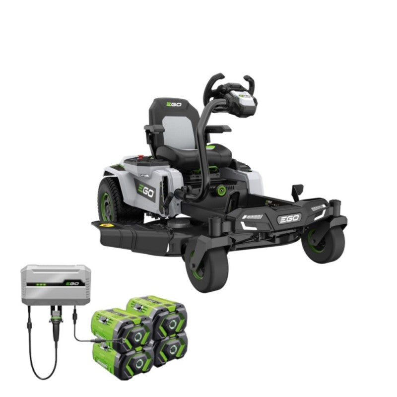 Iepriekšpasūtīšana_Akumulatora rider traktors EGO Power+ ZT4201E-S 1070mm, akumulatori un lādētājs nav iekļauti komplektā.