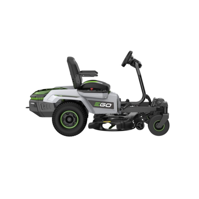 Iepriekšpasūtīšana_Akumulatora rider traktors EGO Power+ ZT4201E-S 1070mm, akumulatori un lādētājs nav iekļauti komplektā.
