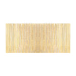 Dabīgais bambusa līstu siets, videi draudzīgs privātuma žogs 91 x 598 cm, dekoratīvs bambusa panelis dārzam, pagalmam, balkonam, terasei, pie baseina