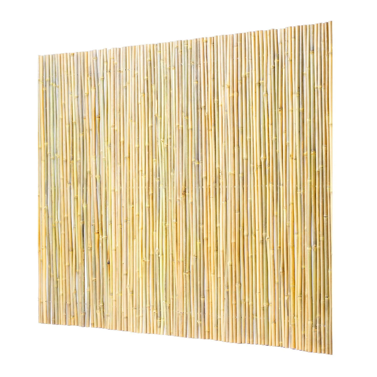 Dabīgais ruļļveida bambusa žogs, videi draudzīgs bambusa privātuma žogs 183 x 244 x 1,9 cm, dekoratīvs bambusa norobežojums dārzam, pagalmam, balkonam, terasei, pie baseina