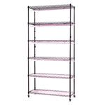 VEVOR 6 līmeņu iekštelpu augu plaukts ar riteņiem un taimeri, 180 cm metāla statīvs ar pilna spektra 150 W 3800 K audzēšanas gaismām, piemērots dīgstu audzēšanai