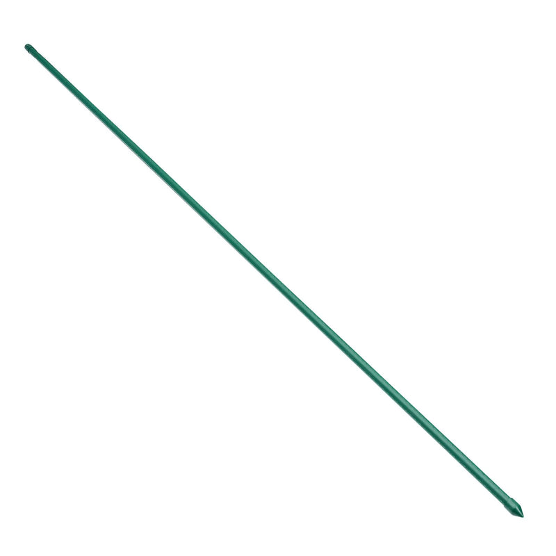 VEVOR dārza balsti augiem, 50 gab., 1170 mm, ar plastmasu pārklāti metāla tomātu balsti ar smailu galu un neslīdošiem izciļņiem kāpelējošu augu un dārzeņu atbalstam āra apstākļos