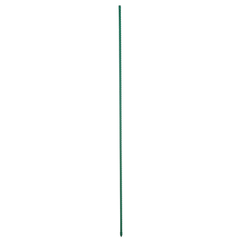 VEVOR dārza balsta mieti augiem, 15 gab., 1705 mm, plastmasas pārklājuma metāla tomātu mieti ar smailu galu un neslīdošiem izciļņiem kāpelējošu augu un dārzeņu balstīšanai ārā