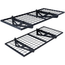 Uzglabāšanas plaukti 2 gab. 22 x 61 cm pie sienas stiprināmi 114 kg, metāla