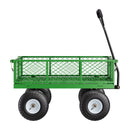 VEVOR Tērauda dārza ratiņi, 308 kg kravnesība, smagsvara modelis, 25 cm riepas