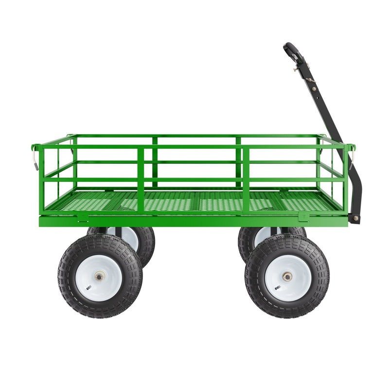 VEVOR Tērauda dārza ratiņi, 544 kg kravnesība, smagsvara modelis, 33 cm riepas