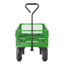 VEVOR Tērauda dārza ratiņi, 408 kg kravnesība, smagsvara modelis, 25 cm riepas