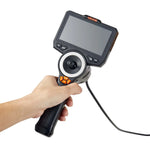 VEVOR artikulējamais endoskops ar apgaismojumu, 4 virzienu 360° boreskops ar 4,5" IPS ekrānu, 1920 × 1080 Full HD kameru, 8× tālummaiņu, IP67 ūdensizturību un 1,5 m kabeli, auto diagnostikai un cauruļvadu pārbaudei