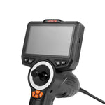 VEVOR artikulējamais endoskops ar apgaismojumu, 4 virzienu 360° boreskops ar 4,5" IPS ekrānu, 1920 × 1080 Full HD kameru, 8× tālummaiņu, IP67 ūdensizturību un 1,5 m kabeli, auto diagnostikai un cauruļvadu pārbaudei