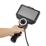 VEVOR artikulējamais endoskops ar apgaismojumu, 4 virzienu 360° boreskopa kamera, 15,2 cm HD IPS ekrāns, 1920 × 1080 Full HD kamera, 8× tālummaiņa, 7000 mAh akumulators, IP67 ūdensizturība, 1,5 m kabelis auto diagnostikai un cauruļvadu pārbaudei