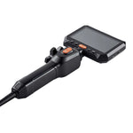 VEVOR divu kameru artikulējamais boreskops ar apgaismojumu, divvirzienu endoskops ar 6,2 mm zondi, 12,7 cm HD IPS dalītā ekrāna displeju, 8× tālummaiņu, IP67 ūdensizturību un 1,5 m kabeli auto un mehānisko iekārtu pārbaudei