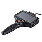 VEVOR 360° rotējošs endoskops ar divām kamerām, 12,7 cm HD IPS dalītā ekrāna displejs, 8 mm kamera ar apgaismojumu, IP67, 5 m inspekcijas kabelis automobiļiem un cauruļvadiem