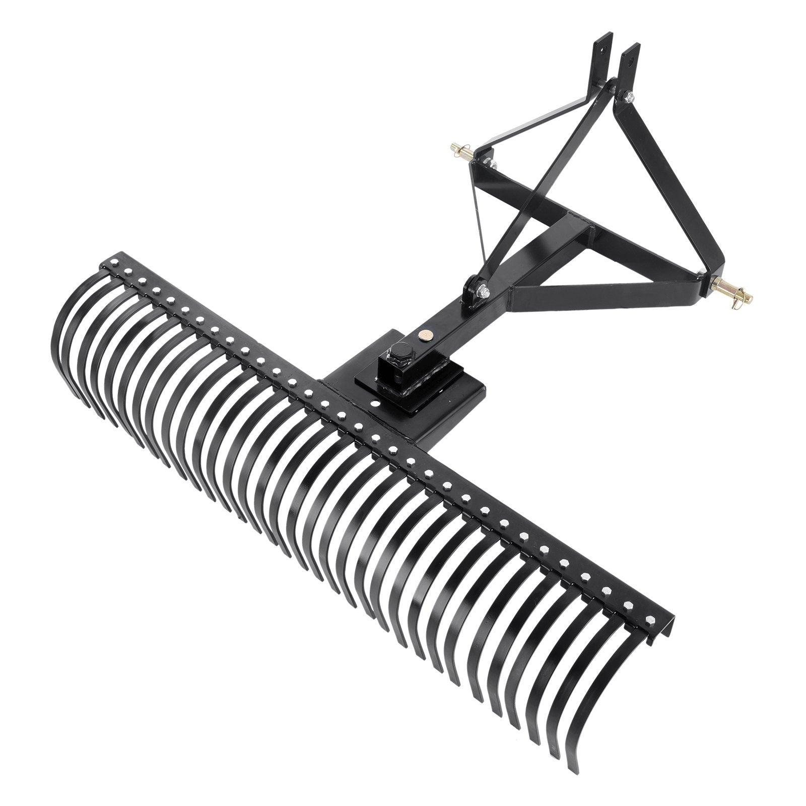 VEVOR velkamais zāliena skarifikators 1524 mm ar 3 punktu piekari un stiprinājumiem