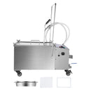 VEVOR Mobilā eļļas filtrēšanas sistēma, 38 L eļļas tvertne, 10 L/min filtrēšanas ātrums, grozāmi riteņi un eļļas šļūtene