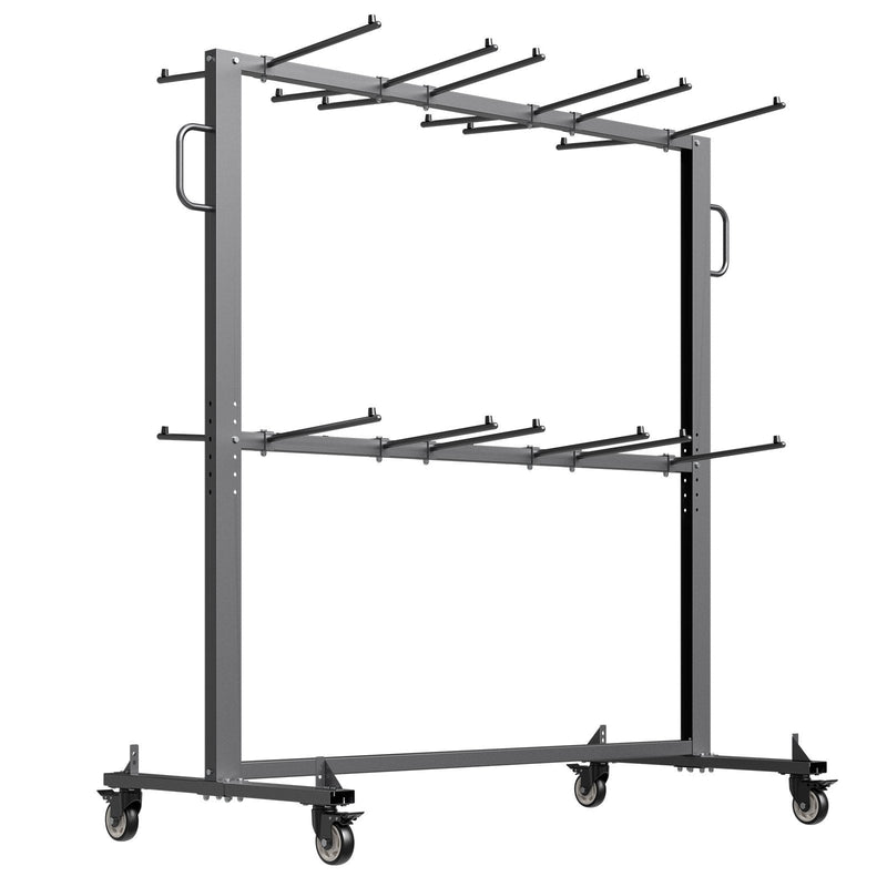 VEVOR saliekamo krēslu ratiņi 84 krēsliem / 12 galdiem + 42 krēsliem, 360 kg