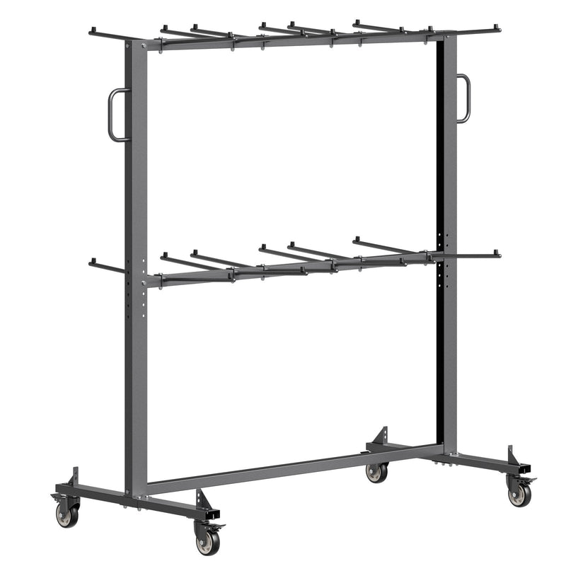 VEVOR saliekamo krēslu ratiņi 84 krēsliem / 12 galdiem + 42 krēsliem, 360 kg