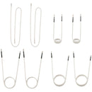 VEVOR Набор катушек индукционного нагрева, 8 шт, магнитный мини индукционный нагреватель без пламени, термостойкие гибкие аксессуары для удаления ржавых гаек и болтов