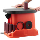 VEVOR oscilējošā vārpstas slīpmašīna ar 2000 apgr./min ātrumu, 6 slīpēšanas uzmavām (12,7–76,2 mm), 16 mm gājienu un 397 × 295 mm čuguna darba galdu, piemērota mēbeļu apdarei, amatniecībai un DIY kokapstrādes darbiem