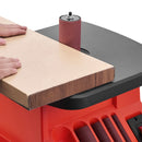 VEVOR oscilējošā vārpstas slīpmašīna ar 2000 apgr./min ātrumu, 6 slīpēšanas uzmavām (12,7–76,2 mm), 16 mm gājienu un 397 × 295 mm čuguna darba galdu, piemērota mēbeļu apdarei, amatniecībai un DIY kokapstrādes darbiem