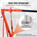 Гидравлический длиннопоршневой цилиндр VEVOR, 3-тонный подъемник для двигателя с однопоршневым насосом и крановой базой, гидравлический цилиндр для подъемников для двигателя и кранов для мастерских.