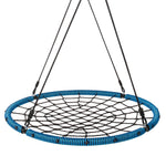 VEVOR zirnekļtīkla tipa apaļās šūpoles bērniem 102 cm, celtspēja 340 kg