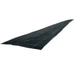 VEVOR nezāļu barjeras audums 200 x 9144 cm, 90,7 g/m² izturīgs austs nezāļu kontroles audums, augstas caurlaidības ģeotekstils puķu dobēm un zemklājumam, polietilēna augsnes segums