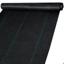 VEVOR 1,83 × 91,44 m Premium klases PP austs nezāļu barjeras ainavu zemes segums, 68 g/m²