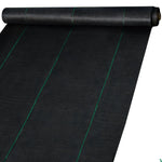 VEVOR 1,83 × 91,44 m Premium klases PP austs nezāļu barjeras ainavu zemes segums, 68 g/m²