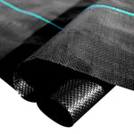 VEVOR 1,83 × 91,44 m Premium klases PP austs nezāļu barjeras ainavu zemes segums, 68 g/m²