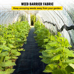 VEVOR 1,83 × 91,44 m Premium klases PP austs nezāļu barjeras ainavu zemes segums, 68 g/m²