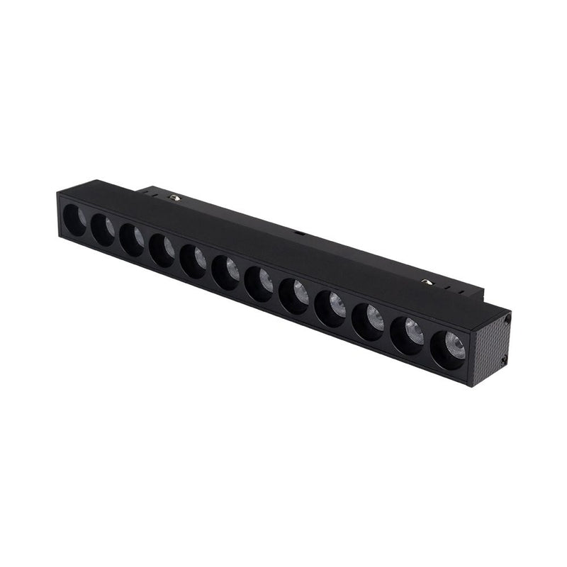 20w 1530LM  magnētiskais sliežu gaismeklis ar regulējamu krāsu temperatūru DC 48V(20 stils)