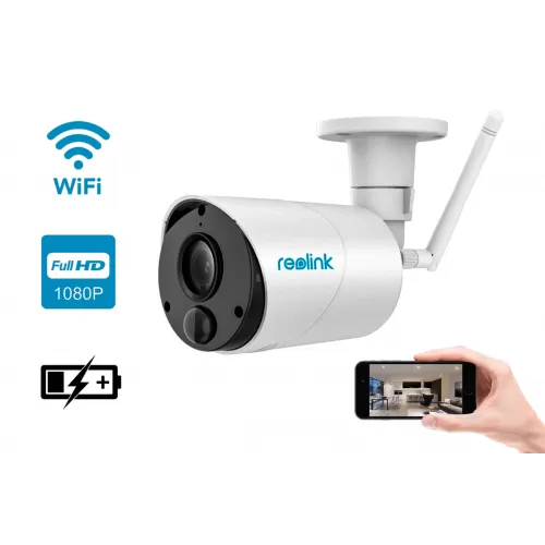 REOLINK WiFi camera Argus Eco/Argus 3MP Super HD bezvadu ar iebūvētu akumulātoru