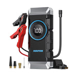Avapow WP2 4-in-1 automašīnas akumulatora palaidējs 12 000 mAh, 2000 A