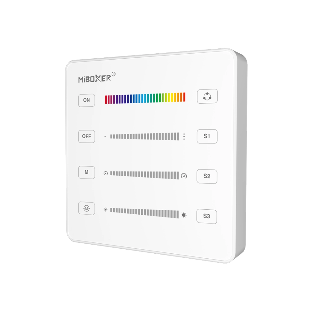 Remote control for SPI controller (2,4 GHz) Magnetic holder with easy installation, colour white