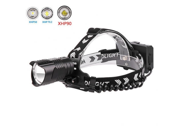 ORTEX 8883 LED galvas lukturis ar ZOOM funkciju