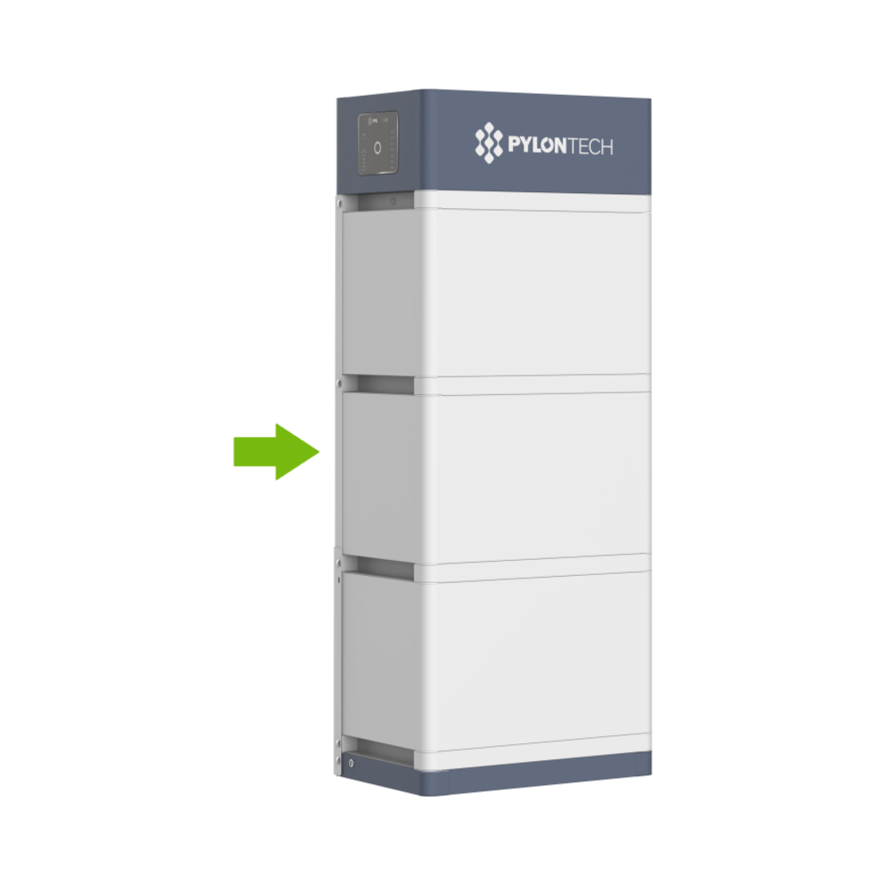 Pylontech Force H2 3,55 kWh augstsprieguma LiFePO4 akumulatora modulis FH9637M, IP55