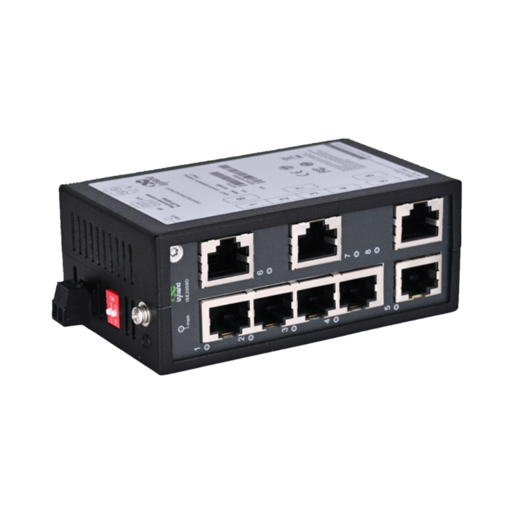 WHES ISE2008D-P industriālais Ethernet komutators (switch) uzkrāšanas sistēmām, 212-10025-00